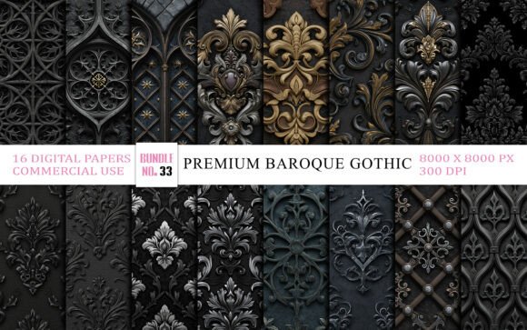 Download Premium Baroque Gothic Wallpaper Bundle - Wallpaper Collection
