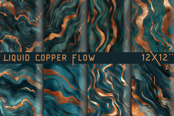 Download Liquid Copper Flow Wallpaper - Wallpaper Collection