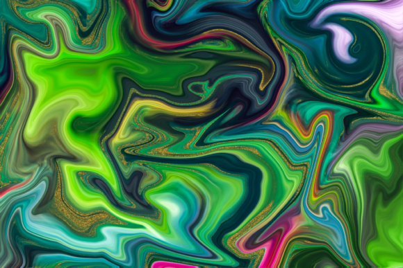 Download Green Marble and Gold Ink Abstract - Green marble Collection