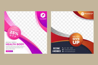 Download Square Banner Fluid Motion - Premium Resources